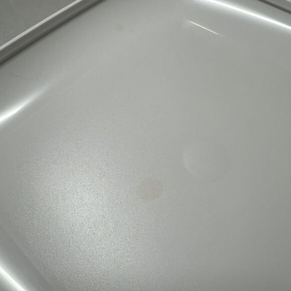 Vintage Tupperware Bentgo Set with Cariolier Handle, Plates, Seals Grey and Blue - Picture 5 of 13